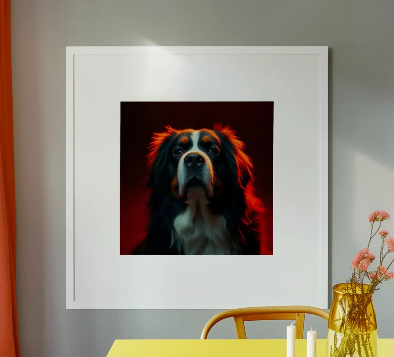Bellissimo cane da montagna bernese #156 poster da Yumis.Beargang.and.Me