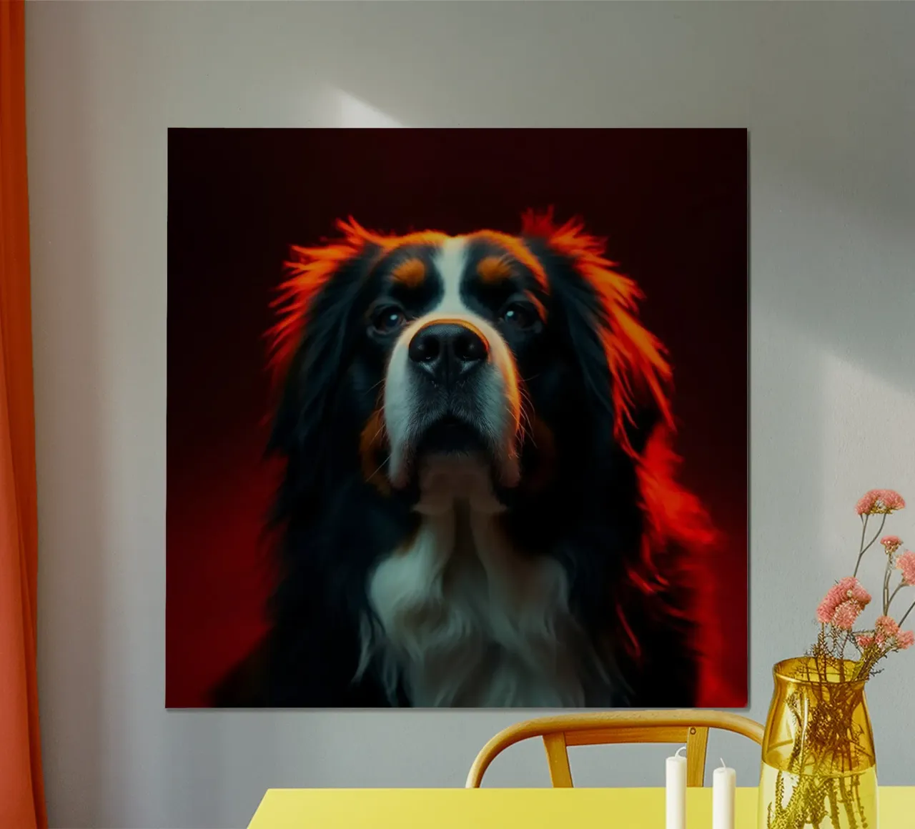 Bellissimo cane da montagna bernese #156 poster da Yumis.Beargang.and.Me