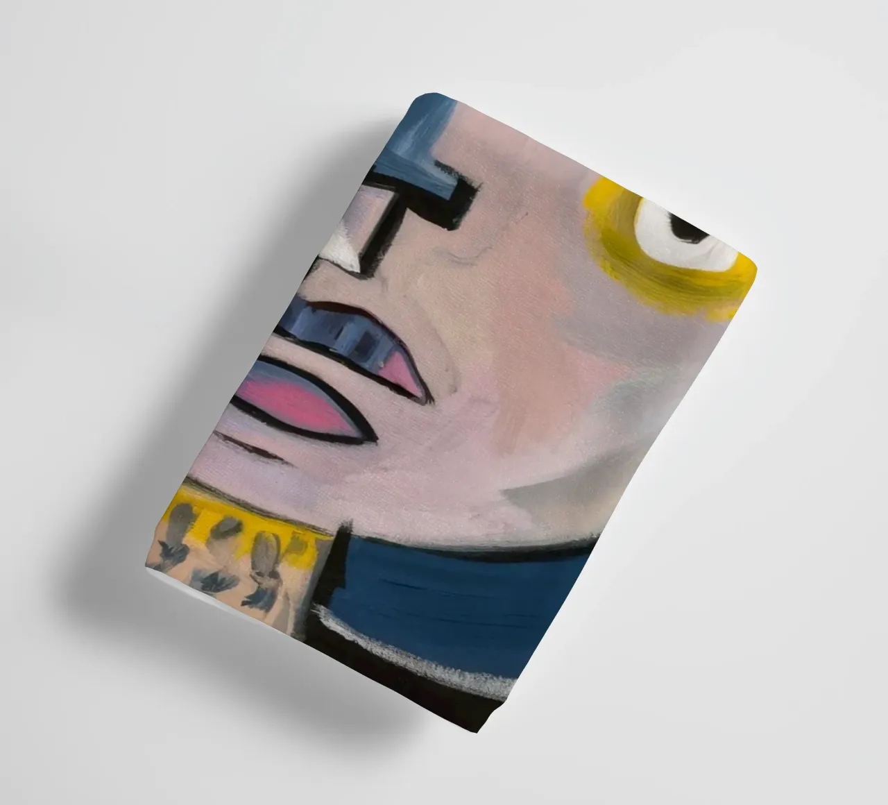 Vibrant Abstract Character towel by Lunar Templar