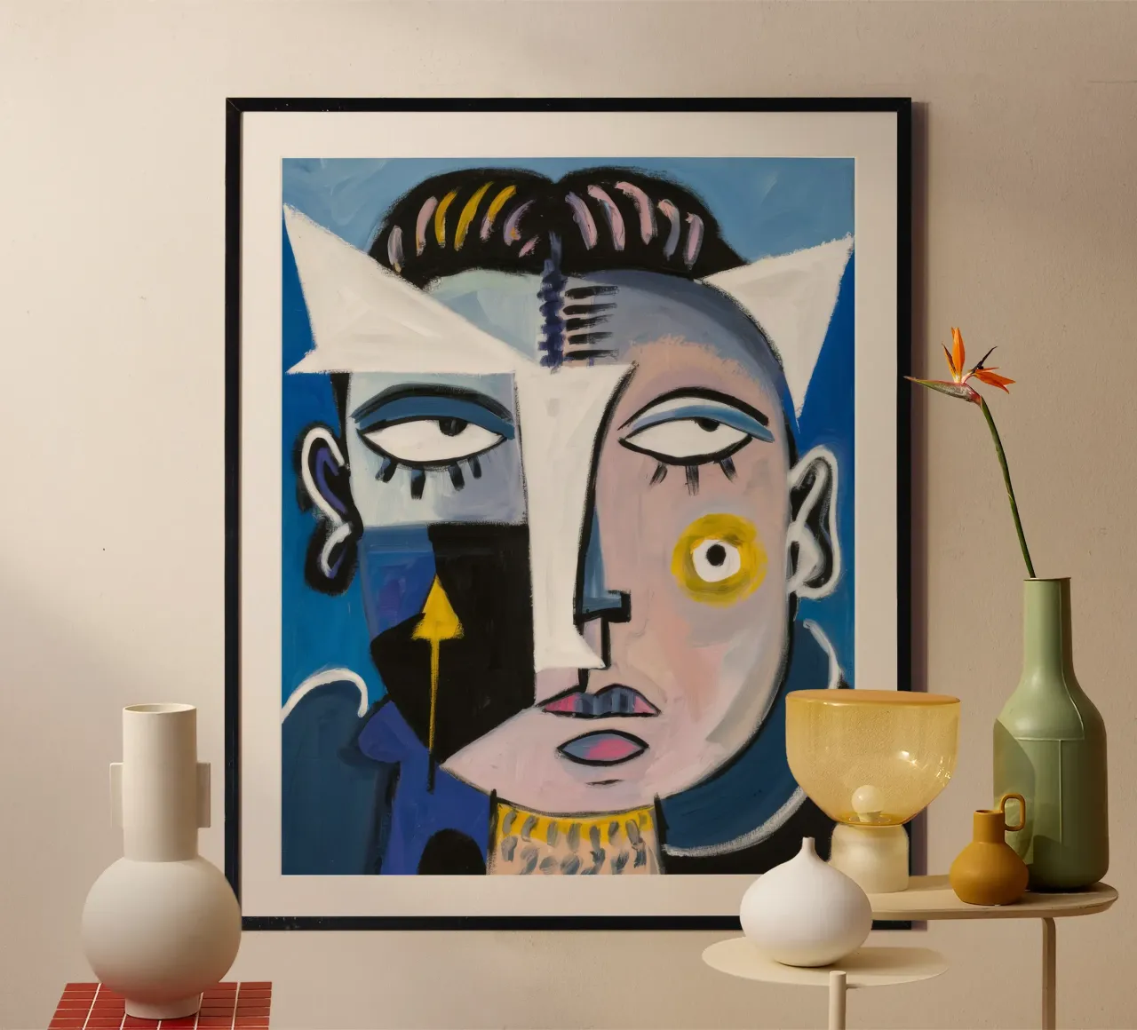 Carattere astratto e vibrante poster da Lunar Templar