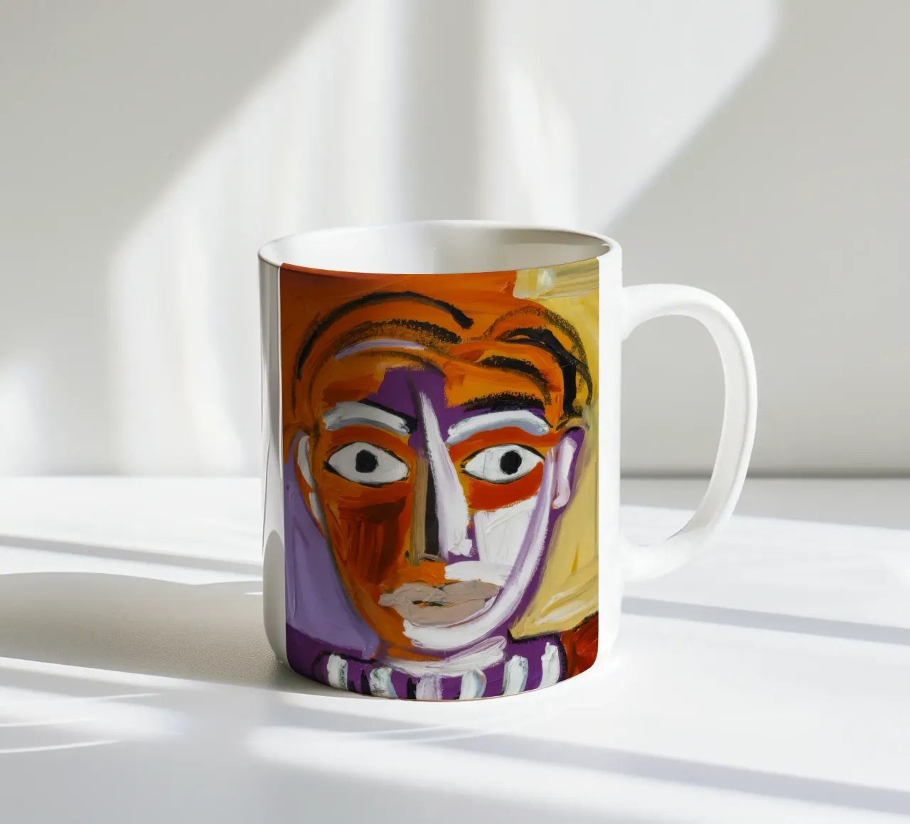 Espressione artistica in libertà tazza in ceramica da Lunar Templar