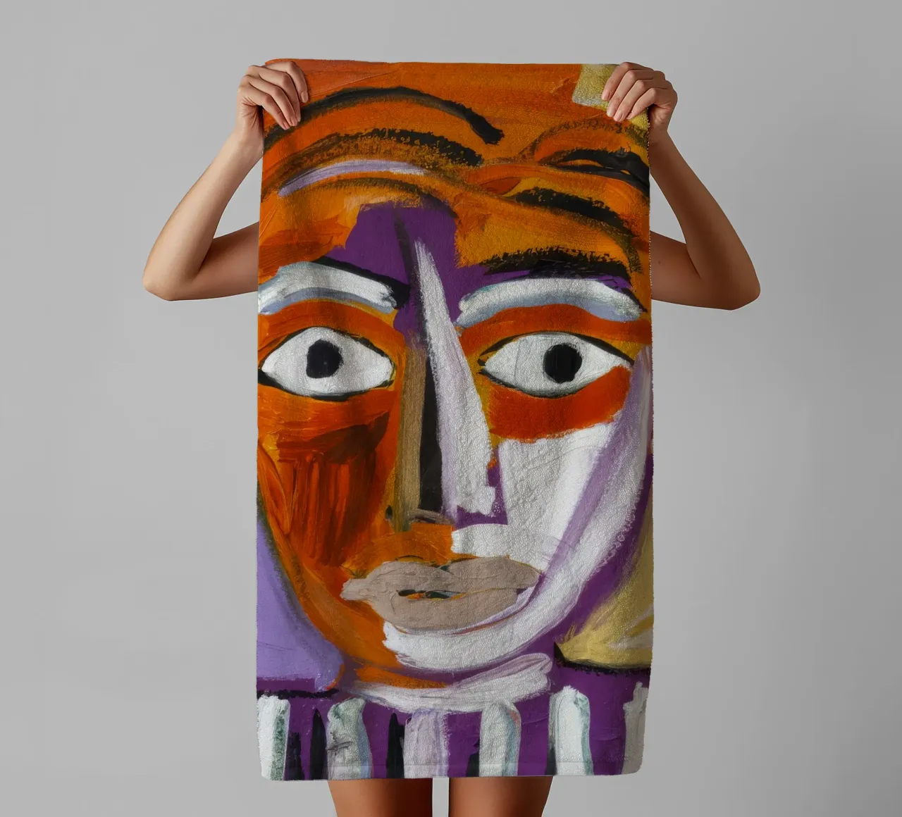 Artistic Expression Unleashed towel by Lunar Templar