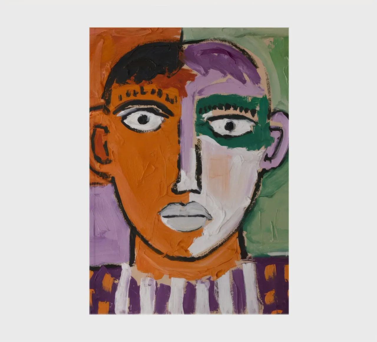 Colorful Face Fantasy notebook by Lunar Templar