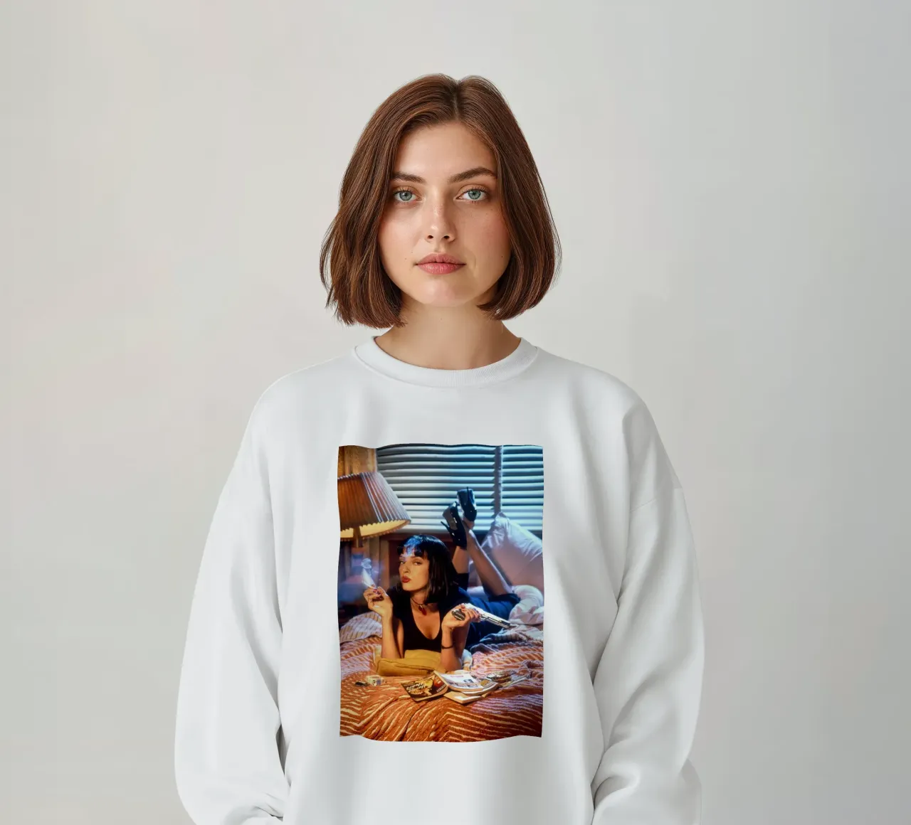 Pulp Fiction felpa da 🎁 NOBELART