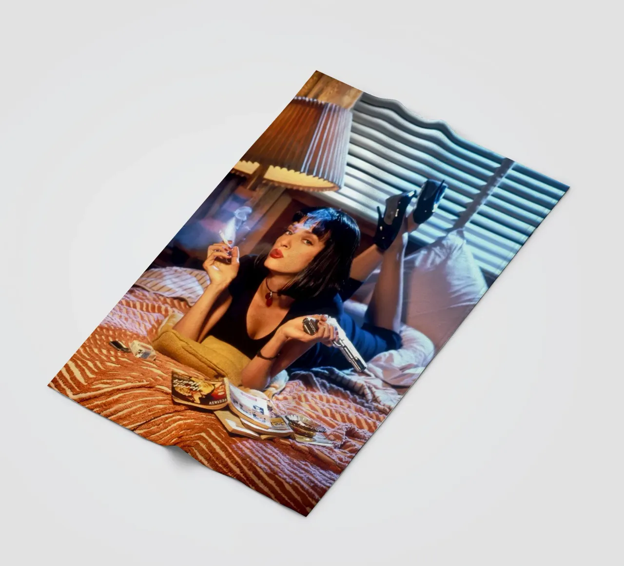 Pulp Fiction coperta in pile da 🎁 ARTVI-SHOP