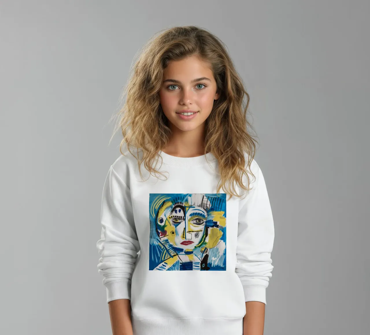 Visione astratta colorata felpa bambino da Lunar Templar