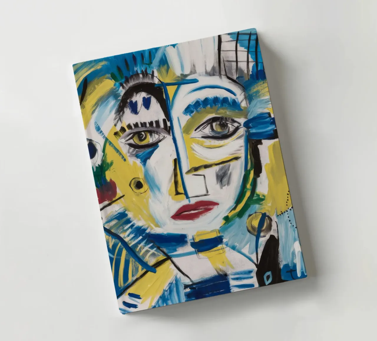 Colorful Abstract Vision notebook by Lunar Templar