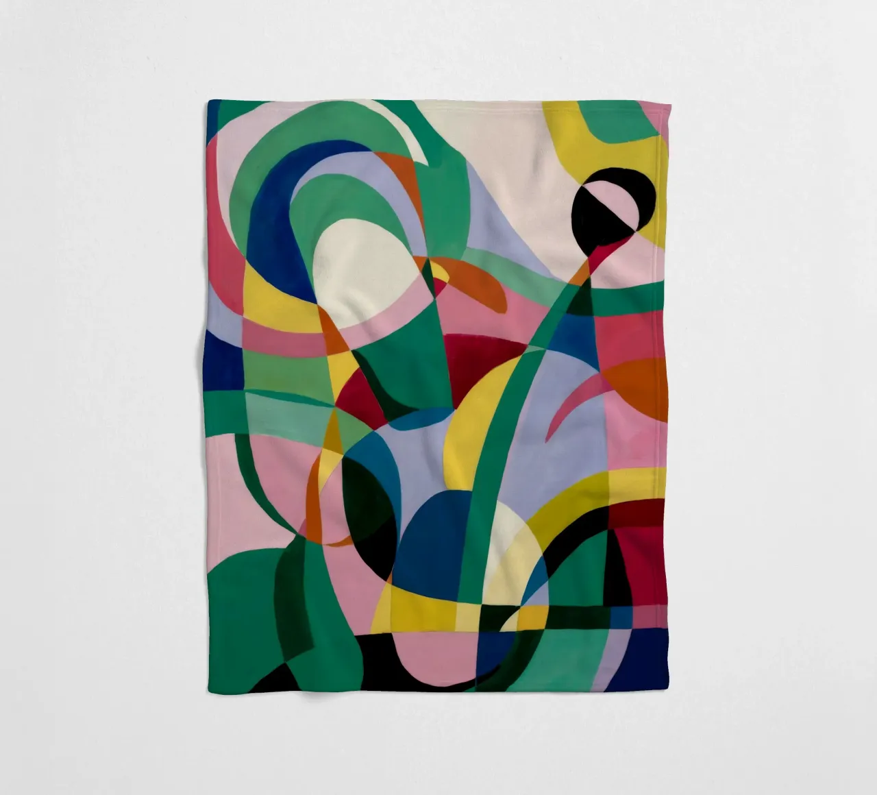 Dynamic Color Symphony fleece blanket by Lunar Templar