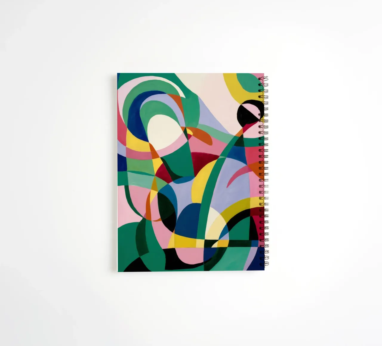 Dynamic Color Symphony spiral notebook by Lunar Templar