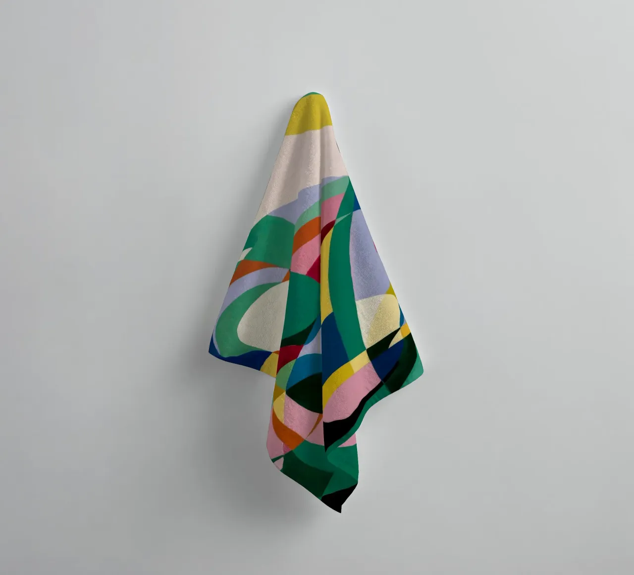 Dynamic Color Symphony towel by Lunar Templar