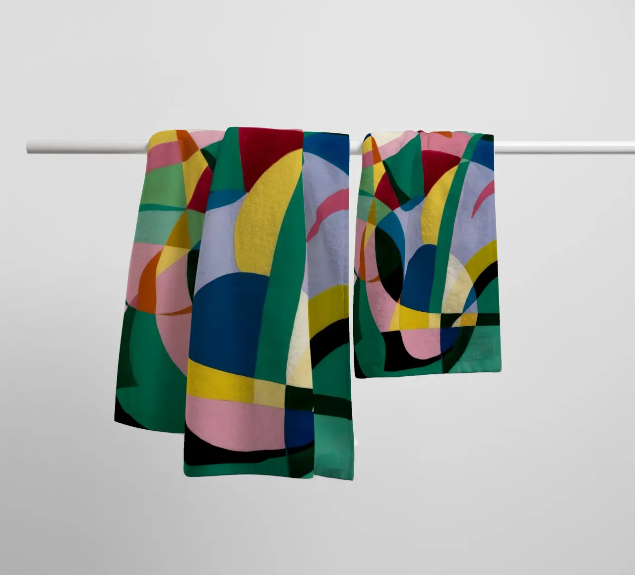 Dynamic Color Symphony towel by Lunar Templar