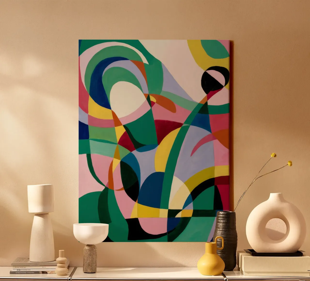 Dynamic Color Symphony canvas by Lunar Templar