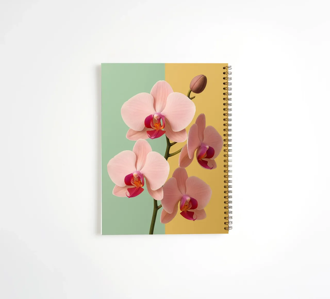 The Orchid No. 1 spiral notebook by Studio M