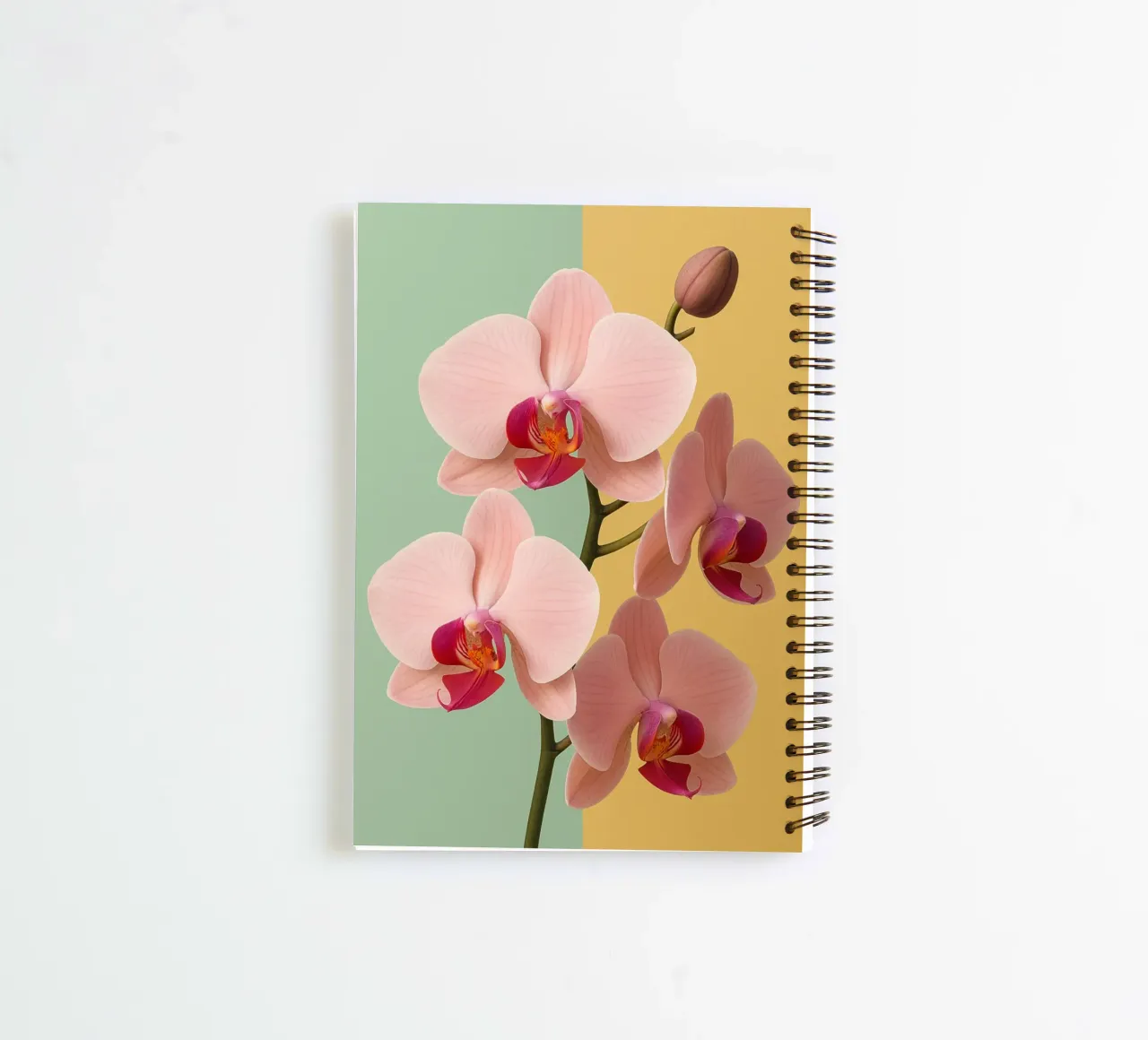 The Orchid No. 1 spiral notebook by Studio M