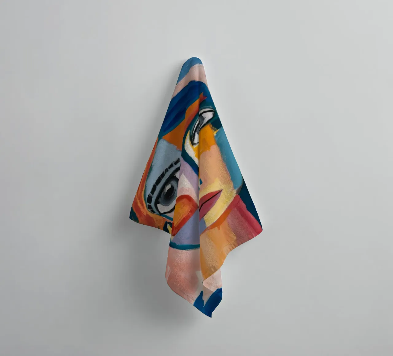 Bold Color Contrast towel by Lunar Templar