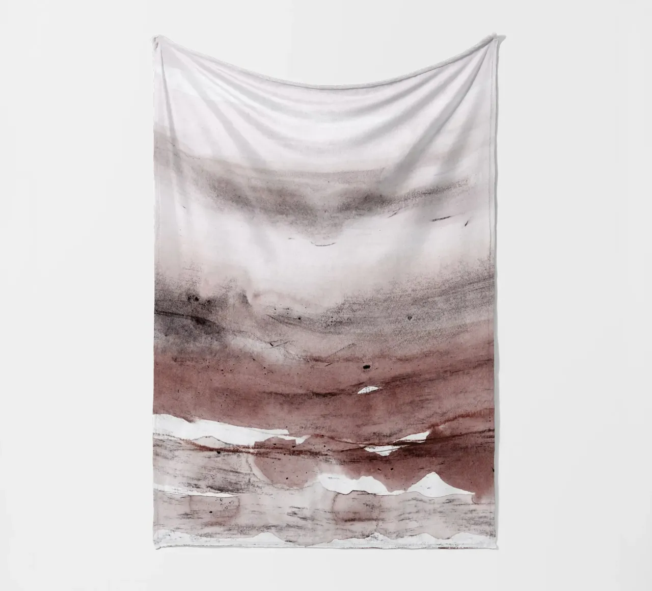 dissolving fleecedeken van IRIS LEHNHARDT FINE ART