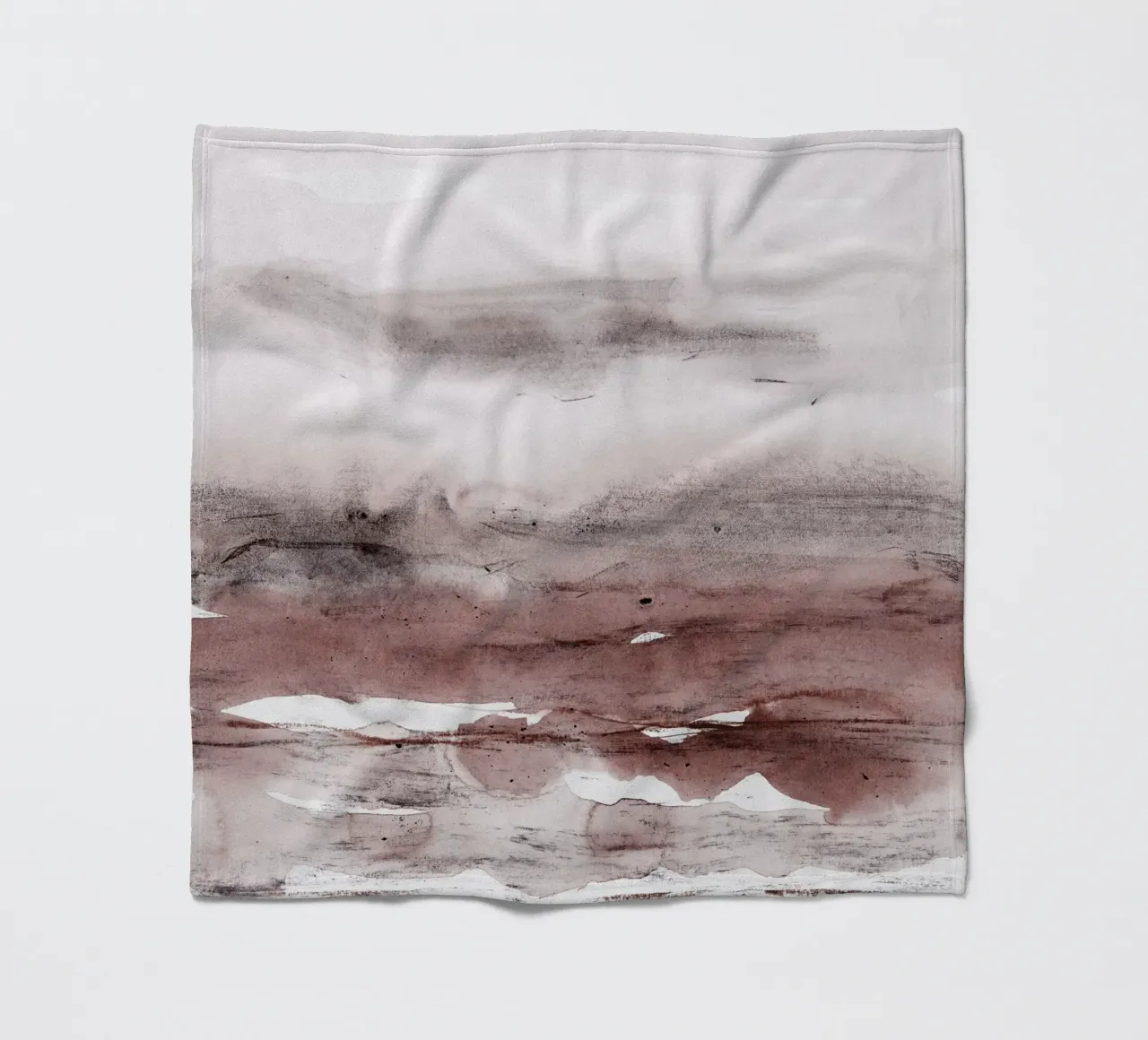 dissolving fleecedeken van IRIS LEHNHARDT FINE ART