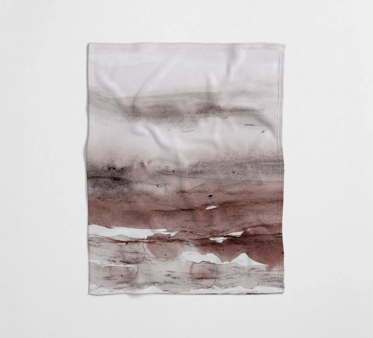 dissolving fleecedeken van IRIS LEHNHARDT FINE ART