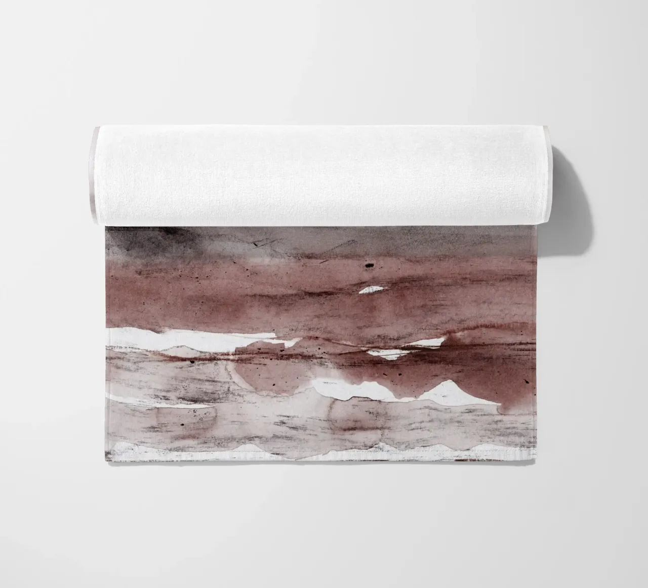dissolving beach towel by IRIS LEHNHARDT FINE ART