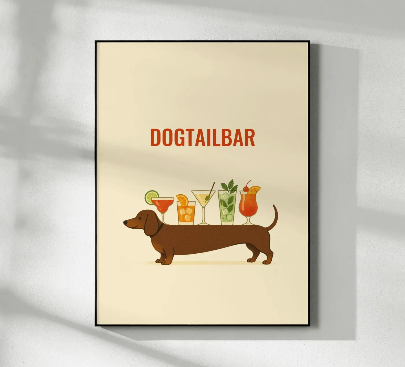 Dogtailbar Acryl-Glas von Made in Bavaria