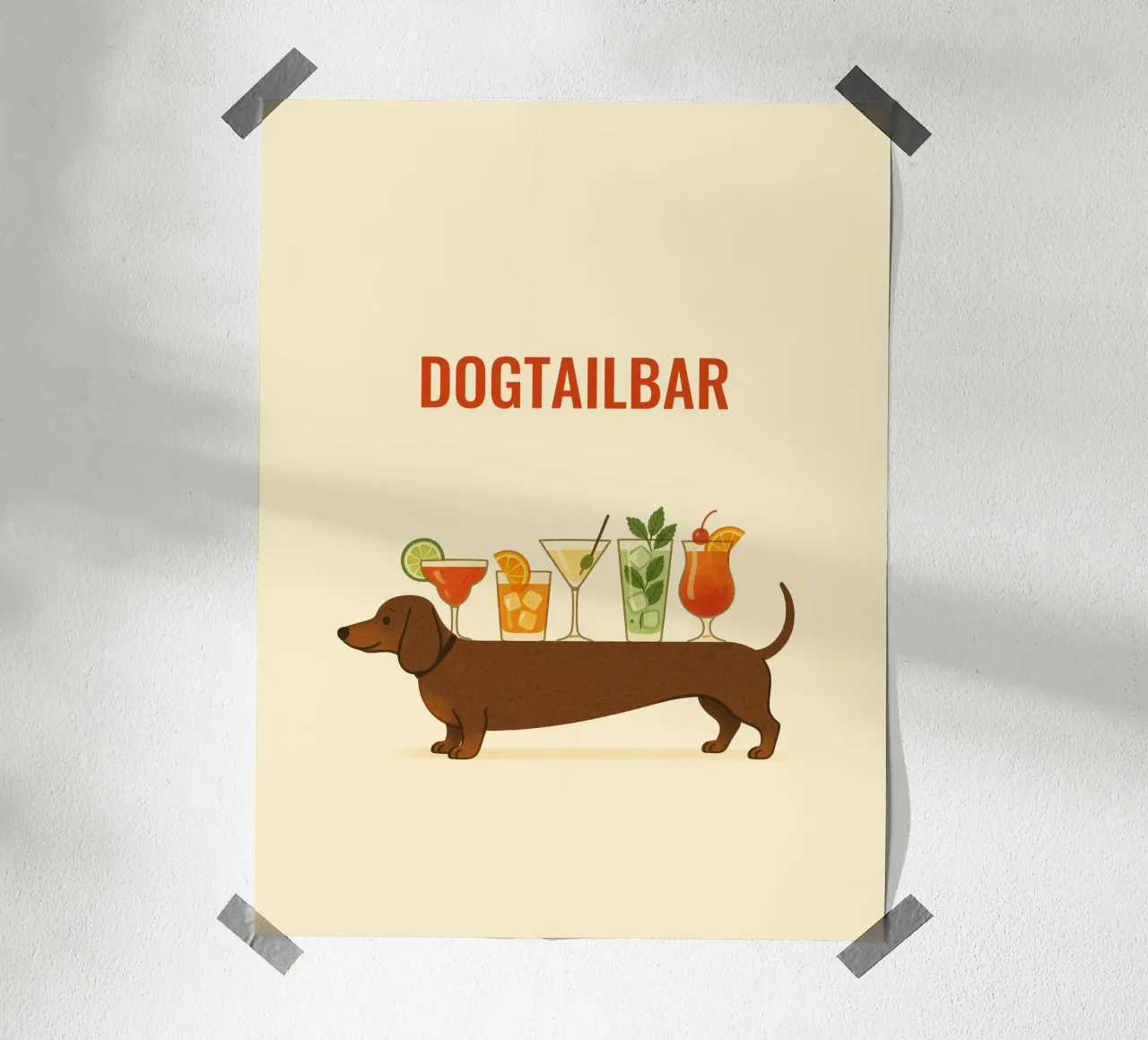 Dogtailbar poster da Made in Bavaria