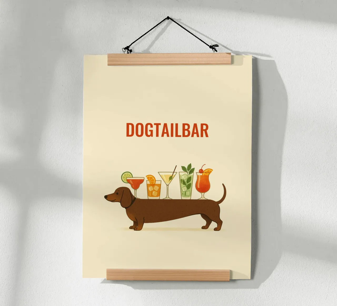 Dogtailbar poster da Made in Bavaria