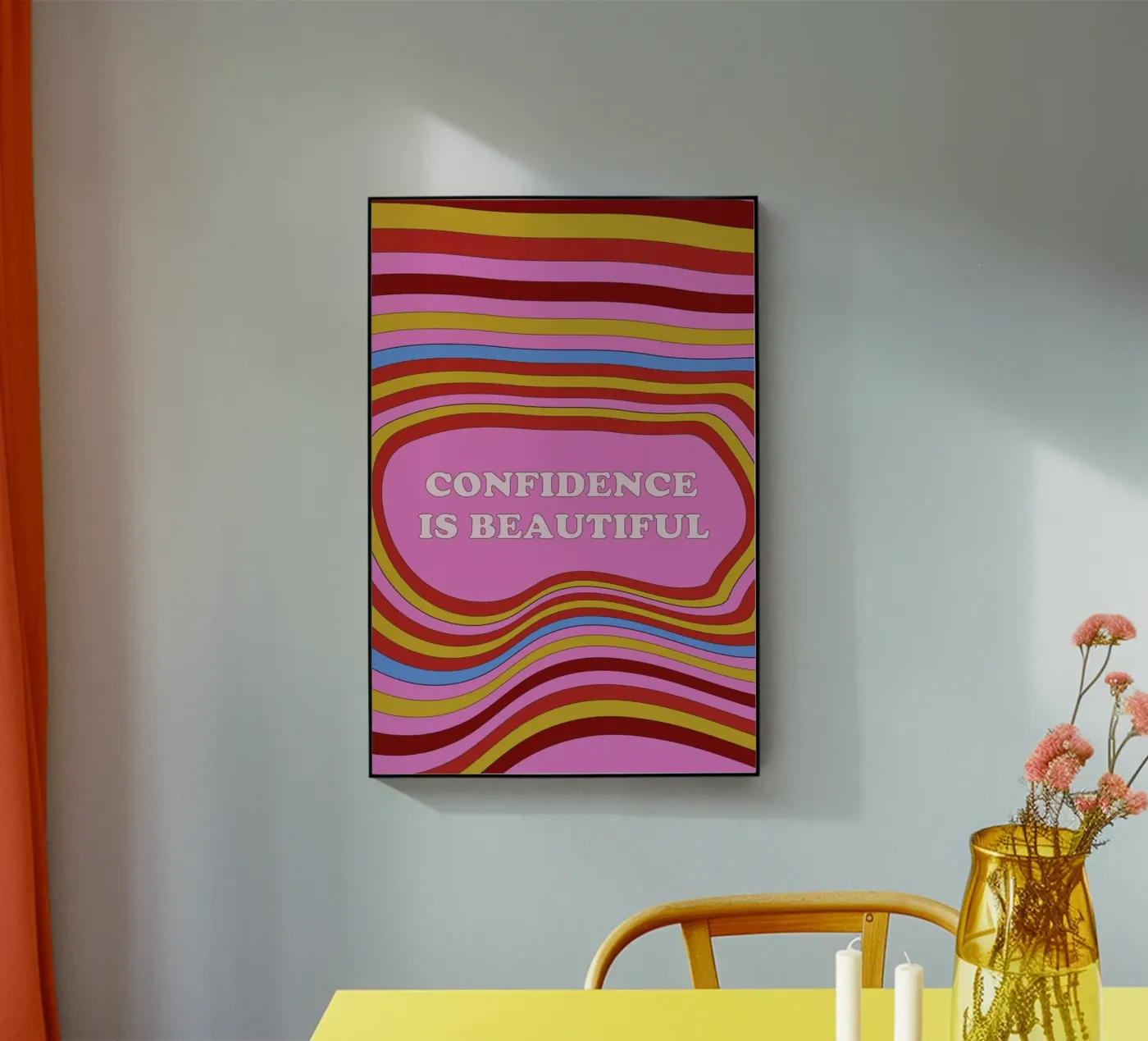 Confidence Is Beautiful plexiglass da Studio One