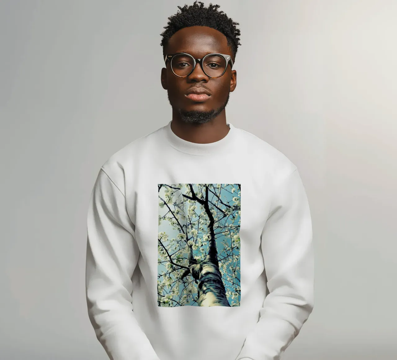 Under The Cherry Tree felpa da Angelo Cerantola