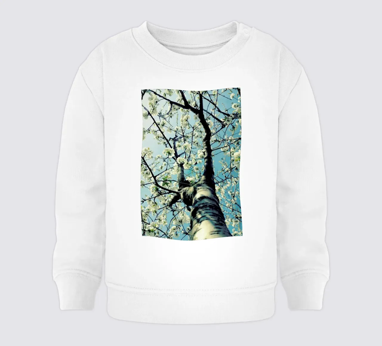 Under The Cherry Tree felpa neonato da Angelo Cerantola