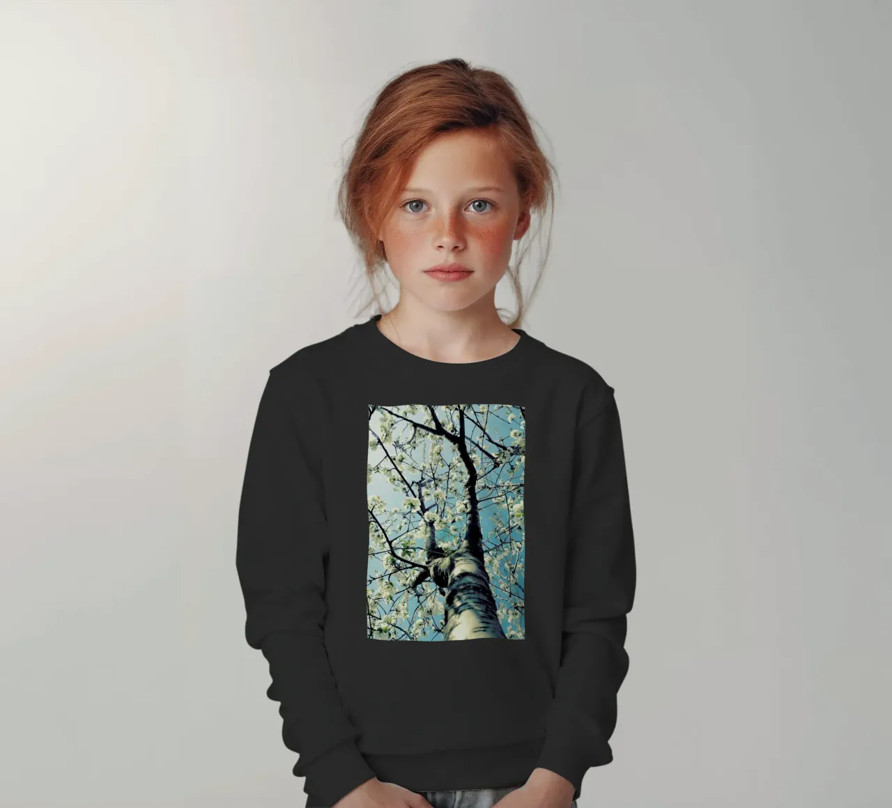 Under The Cherry Tree felpa bambino da Angelo Cerantola