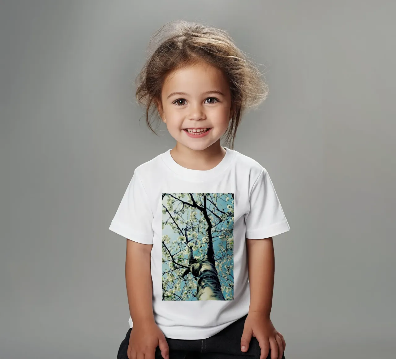 Under The Cherry Tree t-shirt bambini da Angelo Cerantola
