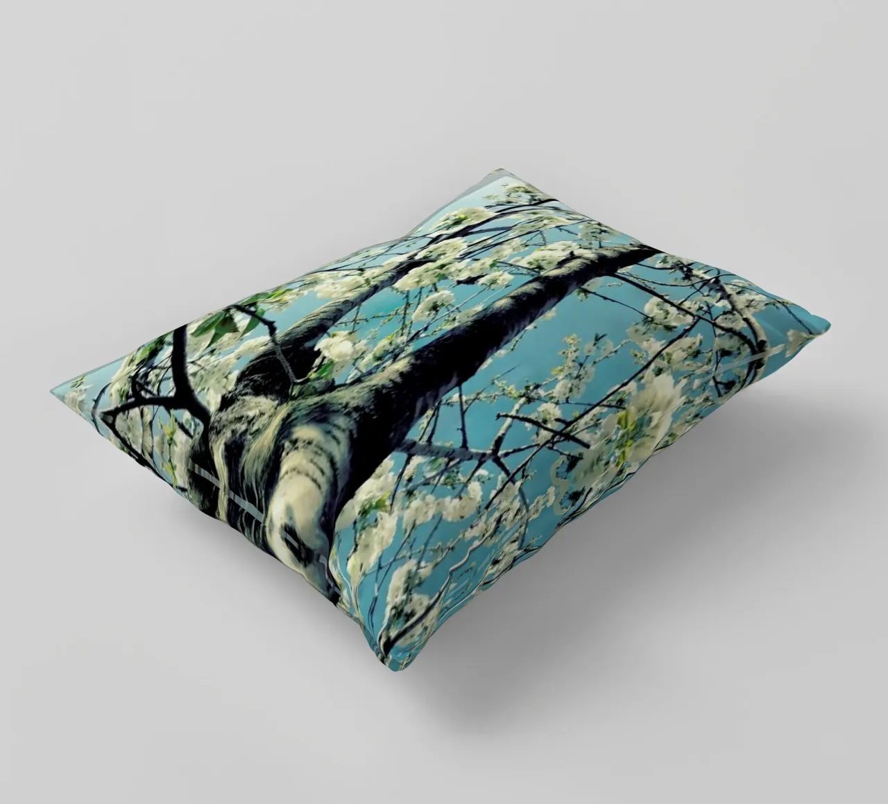 Under The Cherry Tree cuscino da Angelo Cerantola