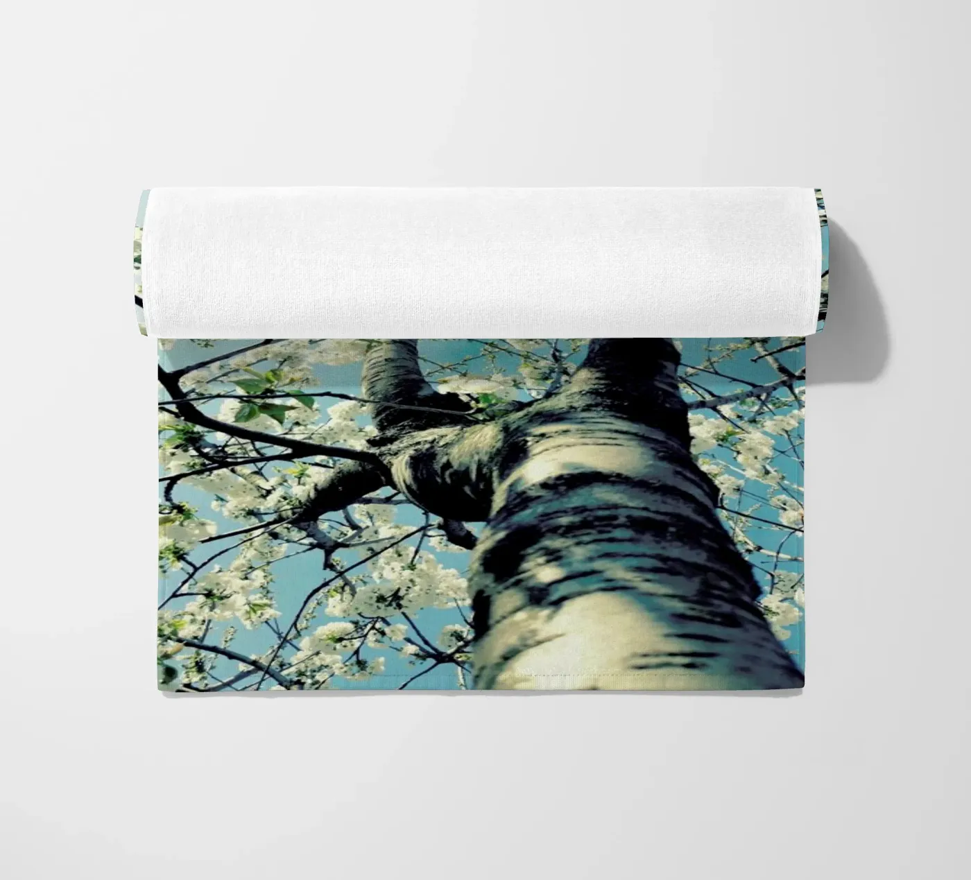 Under The Cherry Tree telo mare da Angelo Cerantola