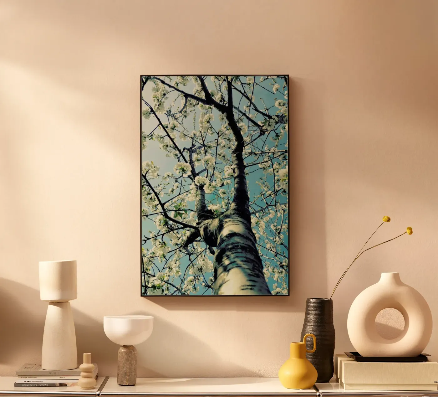Under The Cherry Tree acrylic glass by Angelo Cerantola