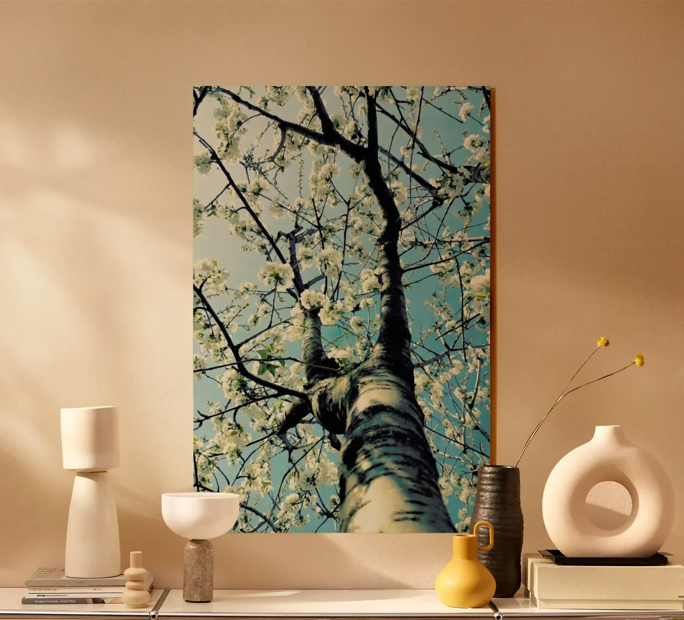 Under The Cherry Tree acrylic glass by Angelo Cerantola
