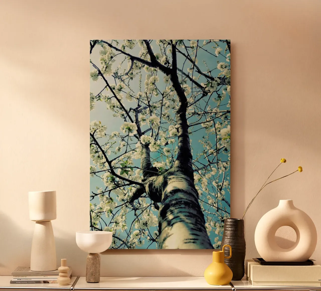 Under The Cherry Tree alluminio dibond da Angelo Cerantola