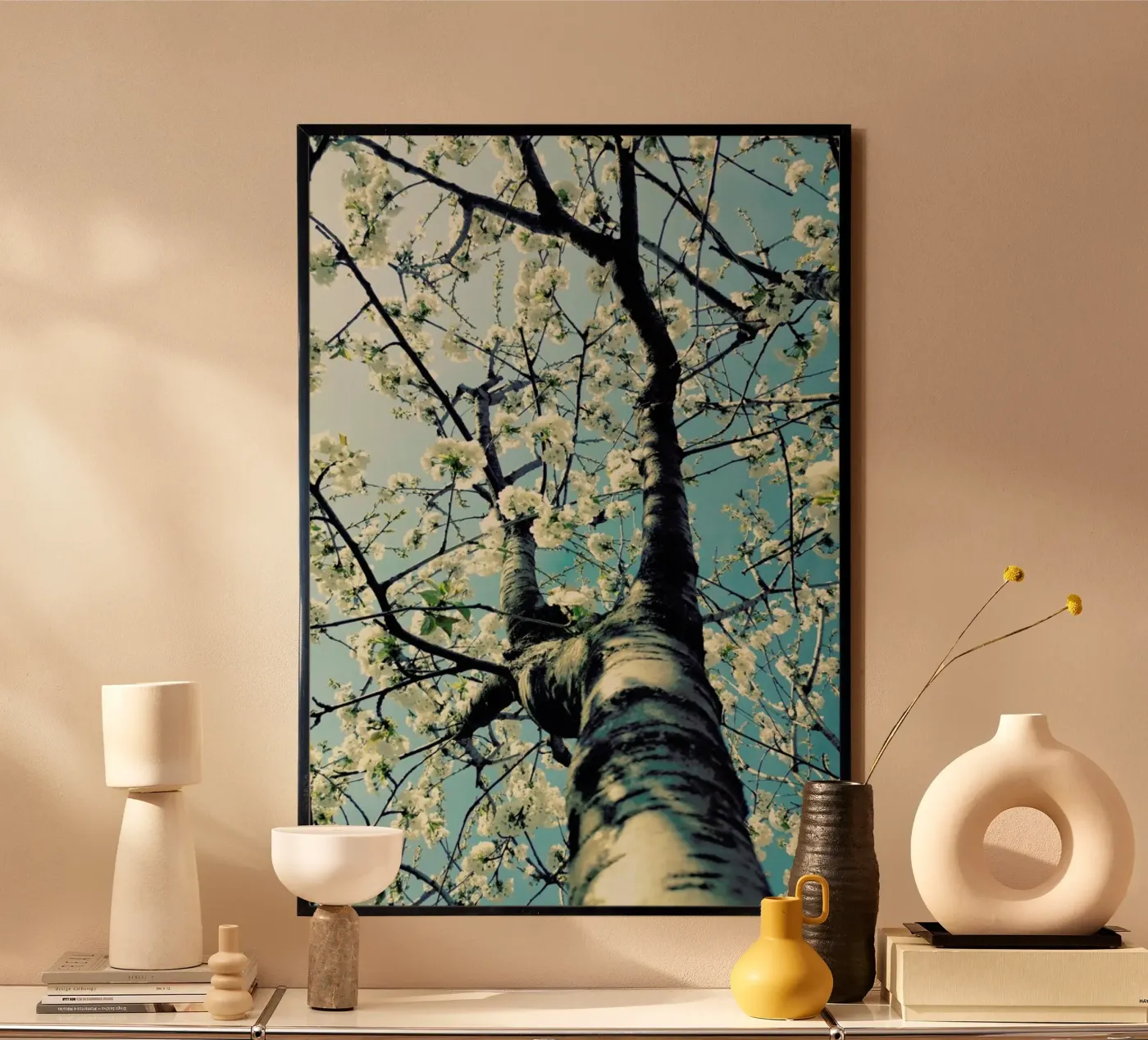 Under The Cherry Tree poster by Angelo Cerantola