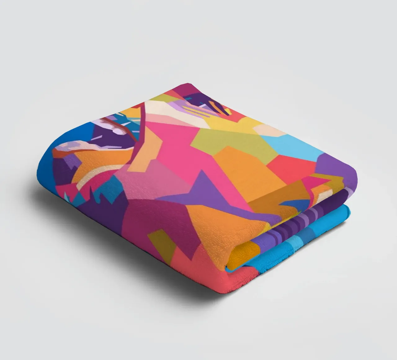 Zlatan Ibrahimovic iconic football player towel by Hantamrata