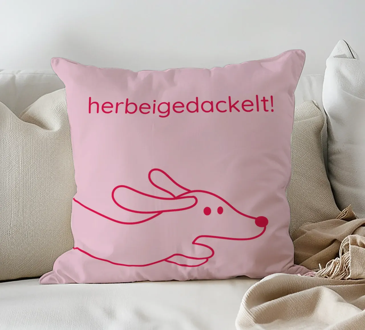 herbeigedackelt cuscino da Made in Bavaria