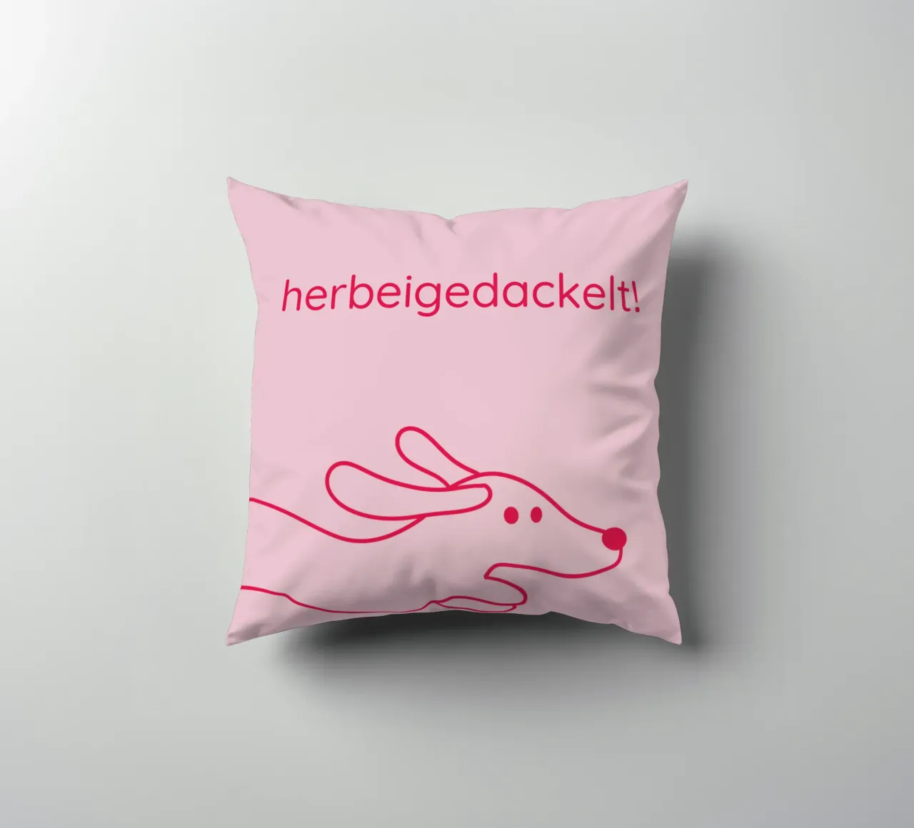 herbeigedackelt cuscino da Made in Bavaria