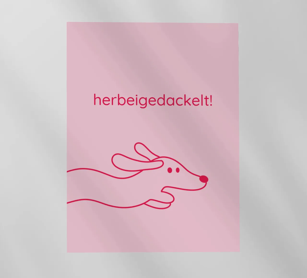 herbeigedackelt lámina retroiluminada de Made in Bavaria