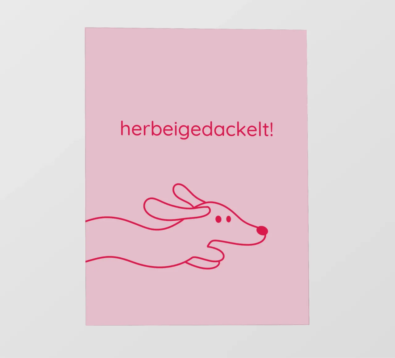 herbeigedackelt pvc cover by Made in Bavaria