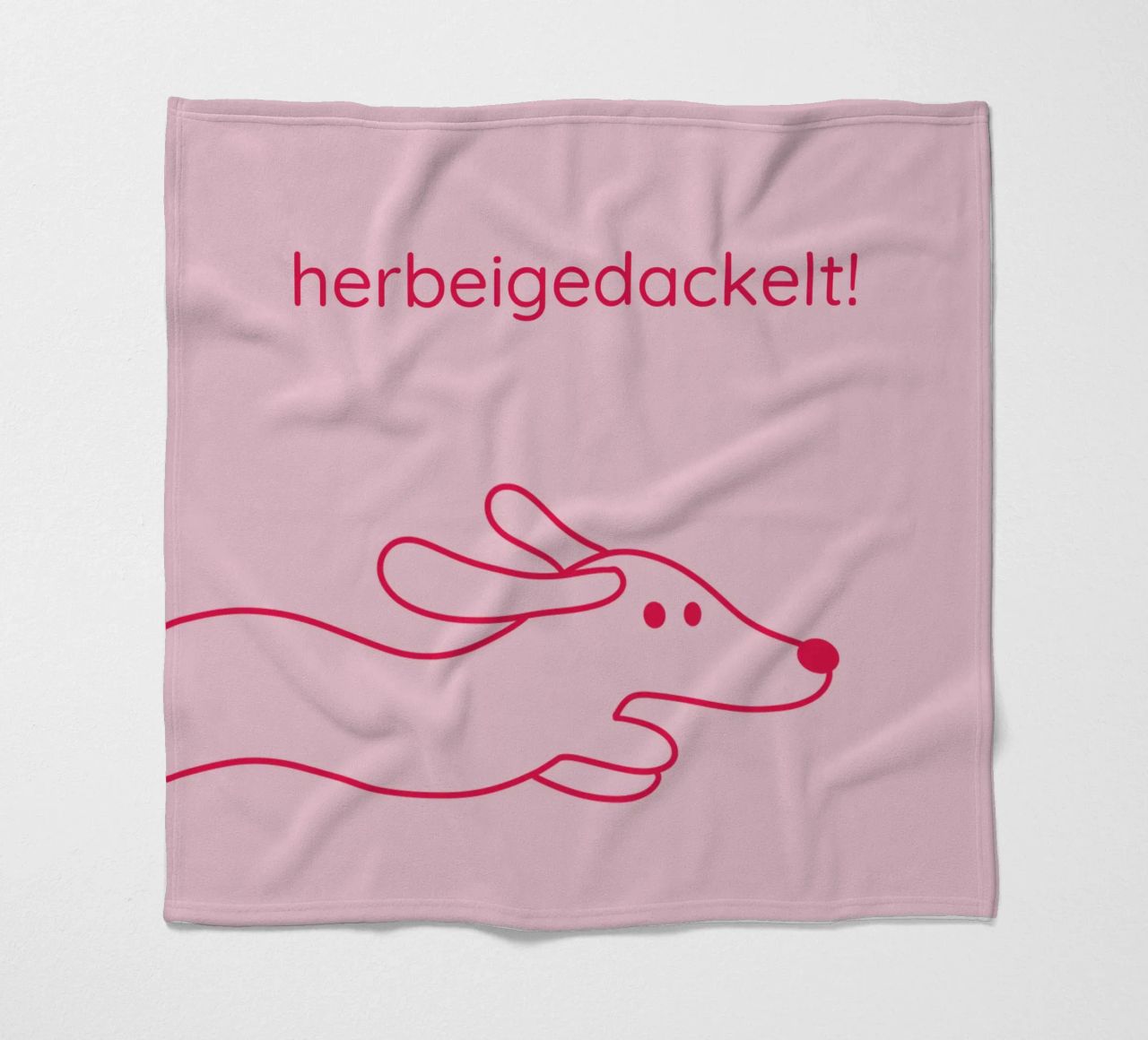 herbeigedackelt coperta in pile da Made in Bavaria
