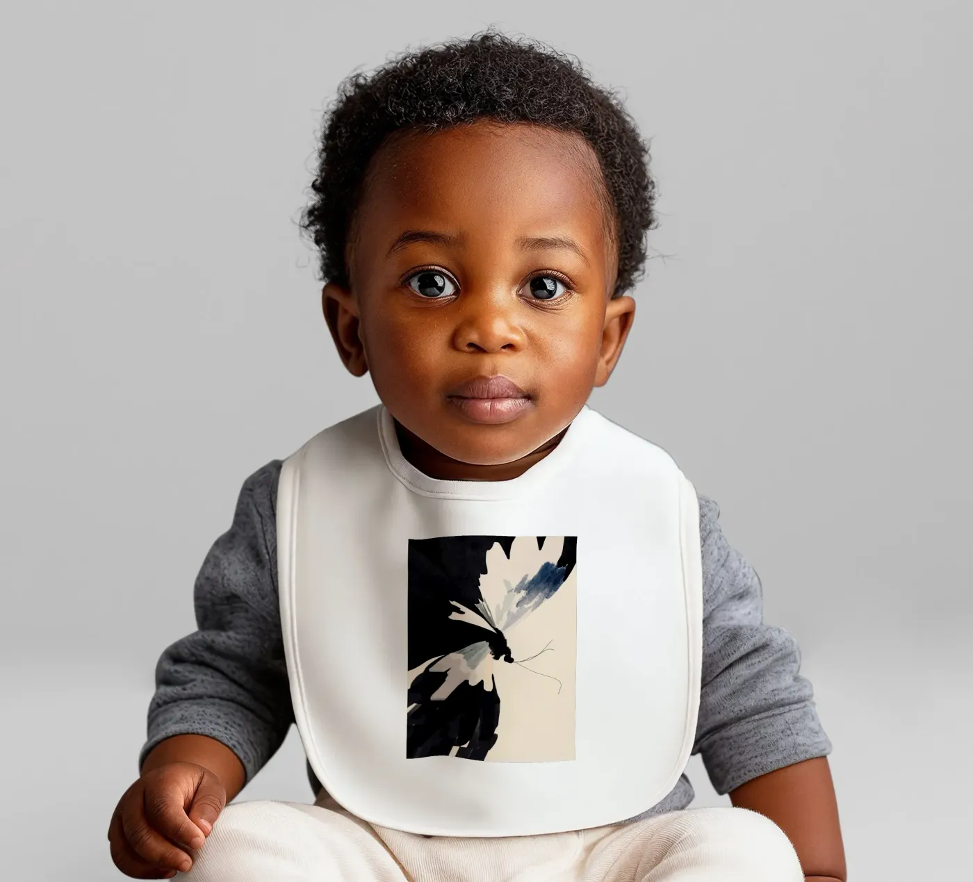 Farfalla astratta bavaglino da ThingDesign