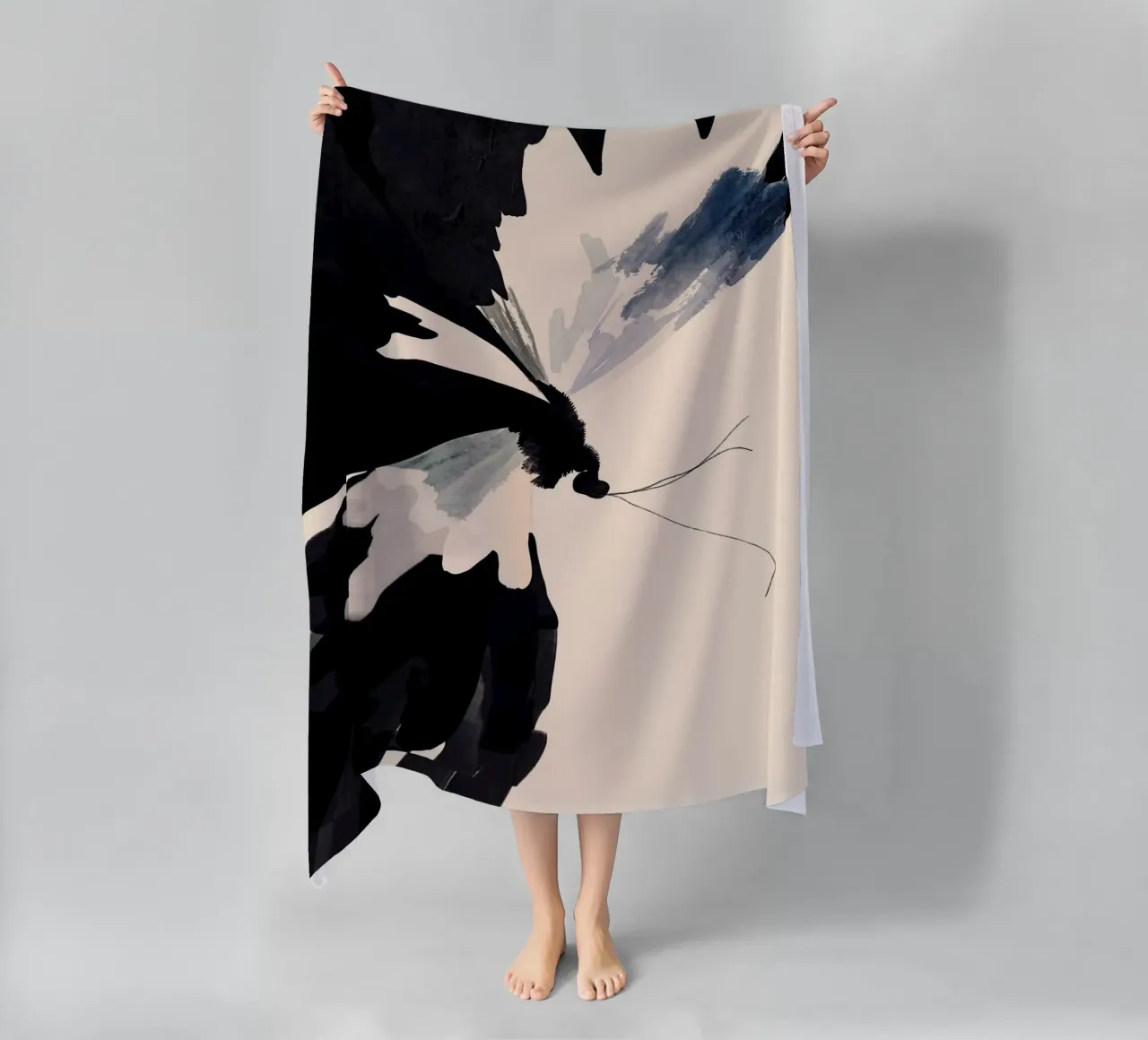 Farfalla astratta telo mare da ThingDesign