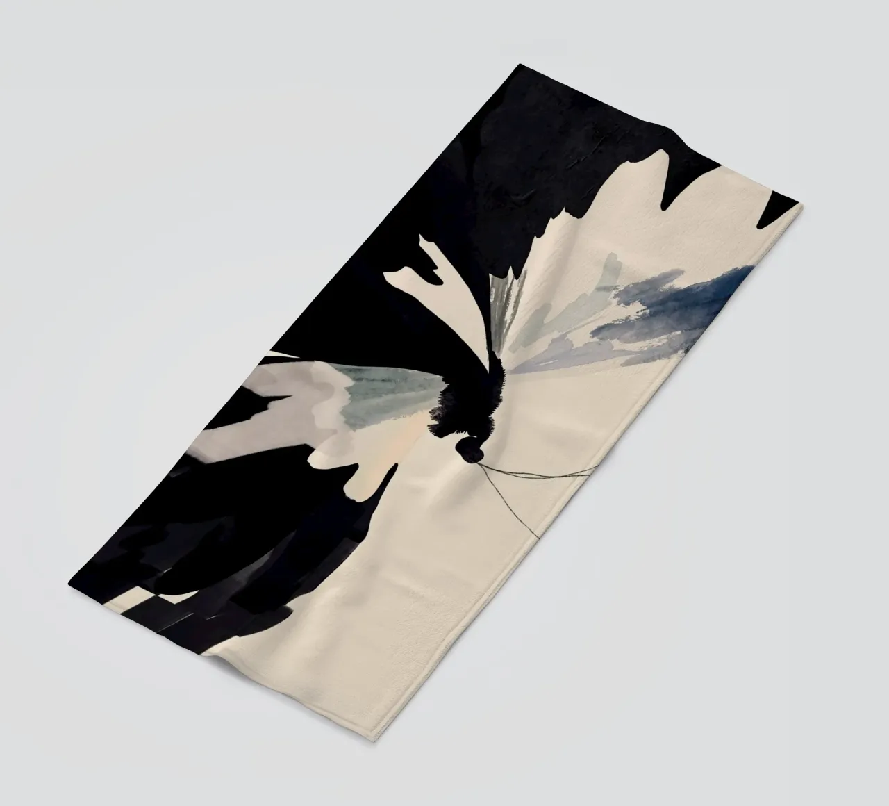 Farfalla astratta telo mare da ThingDesign