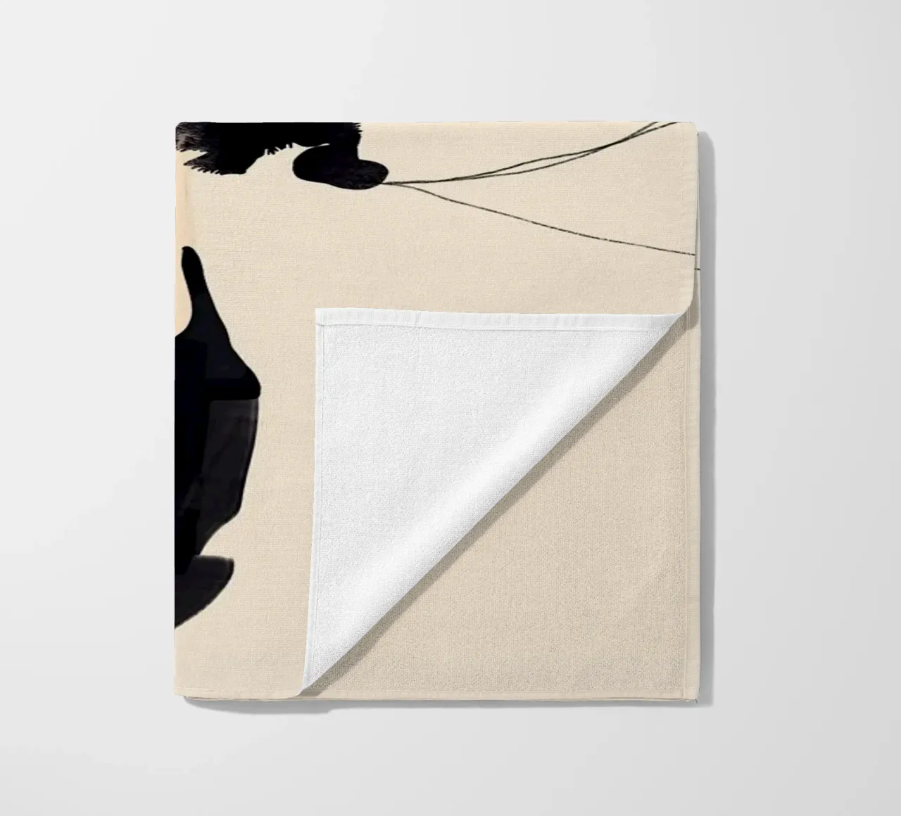 Farfalla astratta telo mare da ThingDesign