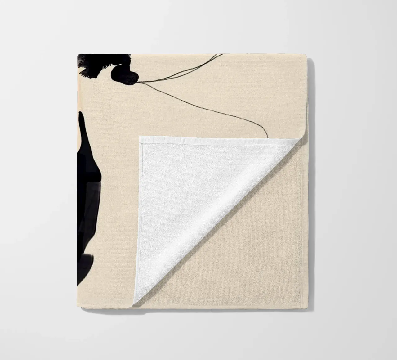 Farfalla astratta telo mare da ThingDesign