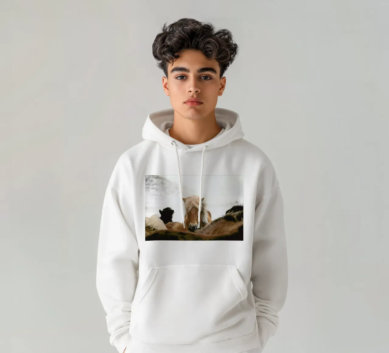 Head On by @robmulally felpa con cappuccio da EyeEm Mobile GmbH