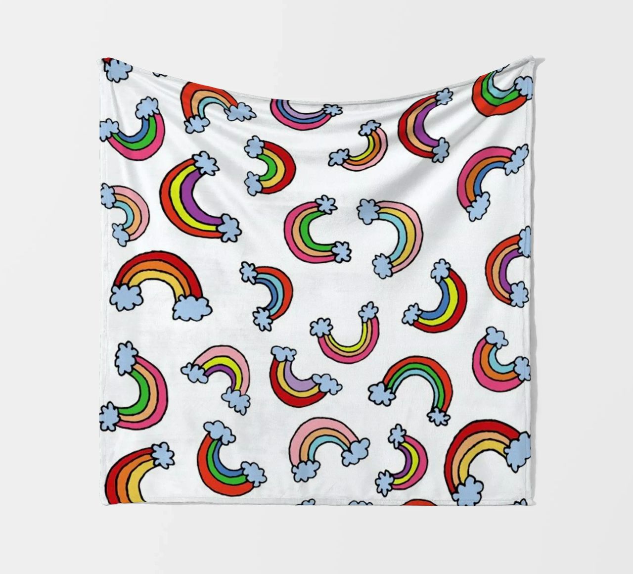 Rainbow Pattern coperta in pile da KP Design